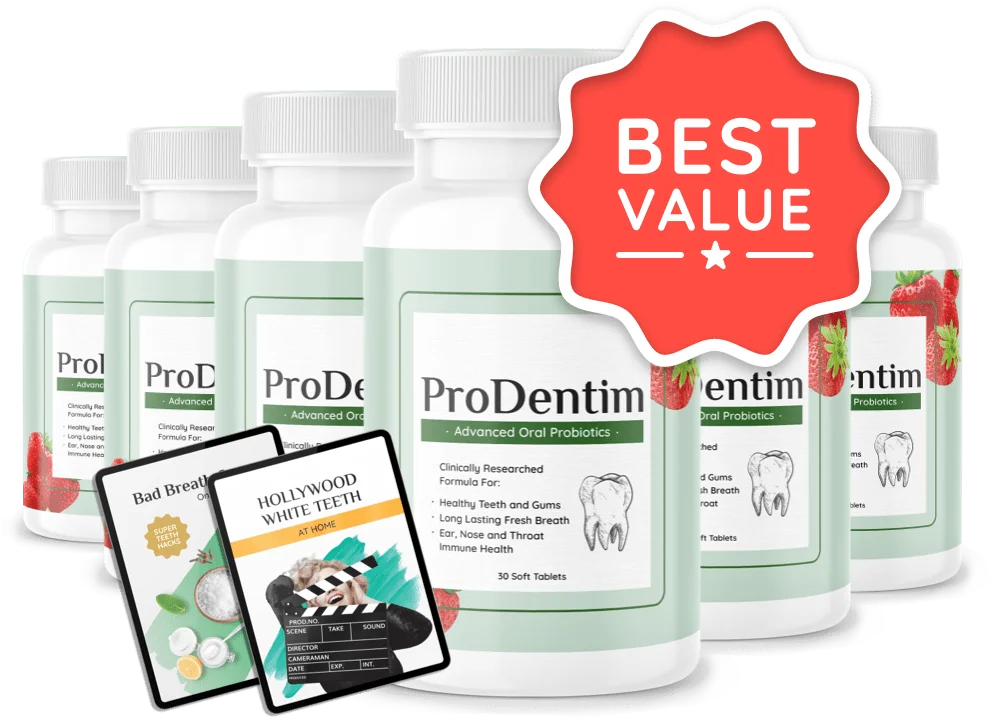 ProDentim supplement six bottle